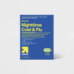 Up & Up Nighttime Severe Cold & Flu Softgels - 24ct - Up&up™ 11 Up & Up Nighttime Severe Cold & Flu Softgels - 24ct - Up&up™ -Care Wellness Store GUEST 00bf4897 c279 4795 b9f6 6742bc49f63b