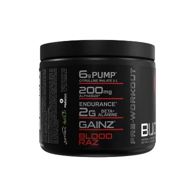 Bucked Up Pre-Workout Supplement Powder - Red Raz - 9.35oz 4 Bucked Up Pre-Workout Supplement Powder - Red Raz - 9.35oz - Image 2