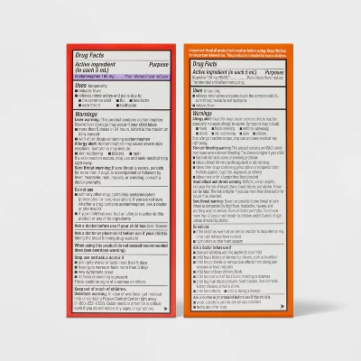 Up & Up Children's General Pain Relievers Acetomenophin And Ibuprofen - Combo Pack - 8 Fl Oz - Up&up™ 4 Up & Up Children's General Pain Relievers Acetomenophin And Ibuprofen - Combo Pack - 8 Fl Oz - Up&up™ - Image 2