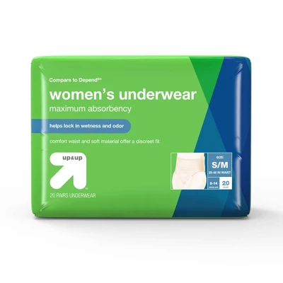 Incontinence Underwear For Women - Unscented - Maximum Absorbency - Up & Up™ 8 Incontinence Underwear For Women - Unscented - Maximum Absorbency - Up & Up™ - Image 6