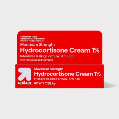 Up & Up Anti-Itch 1% Hydrocortisone Maximum Strength Intensive Healing Cream - 1oz - Up&up™ 6 Up & Up Anti-Itch 1% Hydrocortisone Maximum Strength Intensive Healing Cream - 1oz - Up&up™ - Image 4