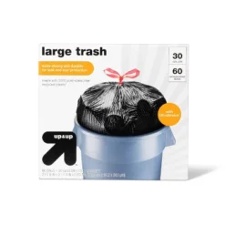 Large Drawstring Trash Bags - 30 Gallon - Up & Up™ 9 Large Drawstring Trash Bags - 30 Gallon - Up & Up™ -Care Wellness Store GUEST 20792785 e09b 4ba3 a8aa 908e88a67385