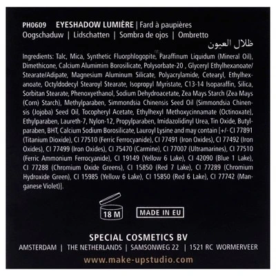 Eyeshadow Lumiere - Red Sparkler By Make-Up Studio For Women - 0.06 Oz Eye Shadow 7 Eyeshadow Lumiere - Red Sparkler By Make-Up Studio For Women - 0.06 Oz Eye Shadow - Image 5