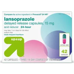 Lansoprazole 15mg Acid Reducer Delayed Release Capsules - 42ct - Up & Up™ -Care Wellness Store GUEST 6ff0be6f 4076 459e b439 af13e1825f97