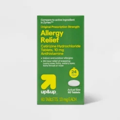 Up & Up Cetirizine Hydrochloride Allergy Relief Tablets - Up&up™ -Care Wellness Store GUEST 716d4203 93ea 4b5b 9cf0 9b54ae160ec0