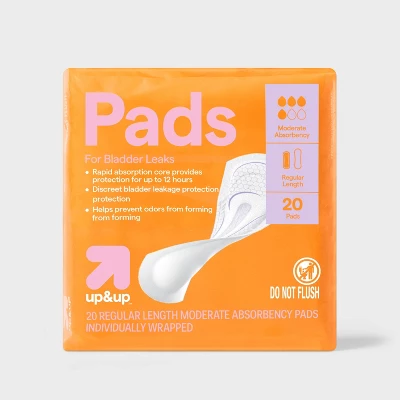 Up & Up Incontinence Pads For Women - Moderate Absorbency - Regular - Up&up™ 5 Up & Up Incontinence Pads For Women - Moderate Absorbency - Regular - Up&up™ - Image 3