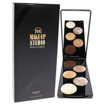 Eye Palette Lumiere - Nude Glow By Make-Up Studio For Women - 1.26 Oz Eye Shadow 4 Eye Palette Lumiere - Nude Glow By Make-Up Studio For Women - 1.26 Oz Eye Shadow - Image 2