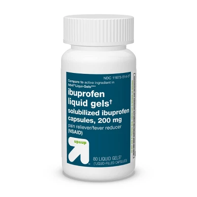 Ibuprofen (NSAID) Pain Reliever & Fever Reducer Softgels - Up & Up™ 6 Ibuprofen (NSAID) Pain Reliever & Fever Reducer Softgels - Up & Up™ - Image 4