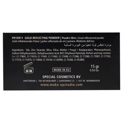 Gold Reflecting Powder Highlighter - Gold By Make-Up Studio For Women - 0.52 Oz Highlighter 7 Gold Reflecting Powder Highlighter - Gold By Make-Up Studio For Women - 0.52 Oz Highlighter - Image 5