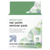 Up & Up Advanced Nail Polish Remover Pads - 10ct - Up&up™ -Care Wellness Store GUEST b1cc4dff 6516 455e be34 db992cc379bc