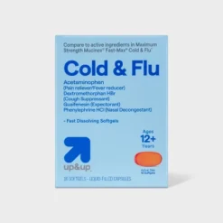 Up & Up Cold And Flu Liquid Gels Maximum Strength - 16ct - Up&up™ -Care Wellness Store GUEST c038c5af 48c2 4638 87b6 d62e89ea9582