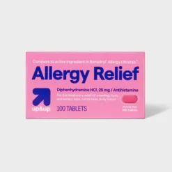 Up & Up Diphenhydramine Hydrochloride Allergy Relief Tablets - Up&up™ -Care Wellness Store GUEST c270ec53 dbcf 4edb 8c5c 4ee8c0629ebb