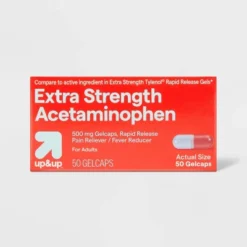 Up & Up Acetaminophen Extra Strength Pain Reliever + Fever Reducer Quick Release Gelcaps - Up&up™ 13 Up & Up Acetaminophen Extra Strength Pain Reliever + Fever Reducer Quick Release Gelcaps - Up&up™ -Care Wellness Store GUEST d63531da bc4d 43b5 9675 3a5f25c6e95b