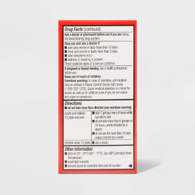 Up & Up Acetaminophen Extra Strength Pain Reliever + Fever Reducer Quick Release Gelcaps - Up&up™ 4 Up & Up Acetaminophen Extra Strength Pain Reliever + Fever Reducer Quick Release Gelcaps - Up&up™ - Image 2