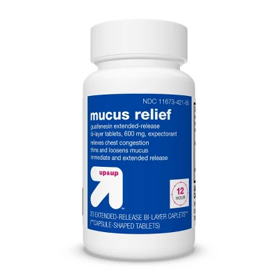 Up & Up Mucus Relief Extended Release Tablets - 20ct - Up&up™ 6 Up & Up Mucus Relief Extended Release Tablets - 20ct - Up&up™ - Image 4