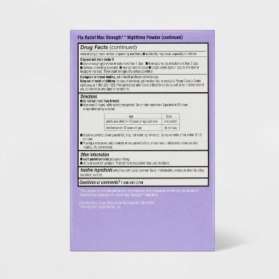 Up & Up Multi-Symptom Max Flu Relief Day And Night Combo Pack Powder - Acetaminophen - Honey Lemon - 12ct - Up&up™ 5 Up & Up Multi-Symptom Max Flu Relief Day And Night Combo Pack Powder - Acetaminophen - Honey Lemon - 12ct - Up&up™ - Image 3