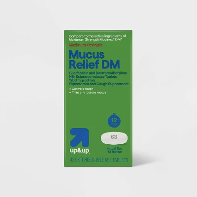 Up & Up Maximum Strength Mucus Relief DM Tablets - Up&up™ 9 Up & Up Maximum Strength Mucus Relief DM Tablets - Up&up™ - Image 7
