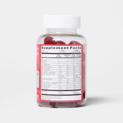 Up & Up Kids' Multivitamin + Probiotic Gummies - 70ct - Up&up™ 4 Up & Up Kids' Multivitamin + Probiotic Gummies - 70ct - Up&up™ - Image 2