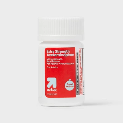 Up & Up Acetaminophen Extra Strength Pain Reliever + Fever Reducer Quick Release Gelcaps - Up&up™ 5 Up & Up Acetaminophen Extra Strength Pain Reliever + Fever Reducer Quick Release Gelcaps - Up&up™ - Image 3