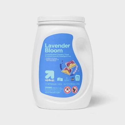 Up & Up Laundry Detergent Packs - Lavender Bloom - Up&up™ 6 Up & Up Laundry Detergent Packs - Lavender Bloom - Up&up™ - Image 4