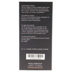 Make-Up Studio Amsterdam Eyelashes 17 - False Eyelashes - 1 Pair