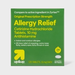 Up & Up Cetirizine Hydrochloride Allergy Relief Tablets - Up&up™ -Care Wellness Store GUEST f5077d89 a5fe 4b3f 96c3 1b2cc2a77ffe